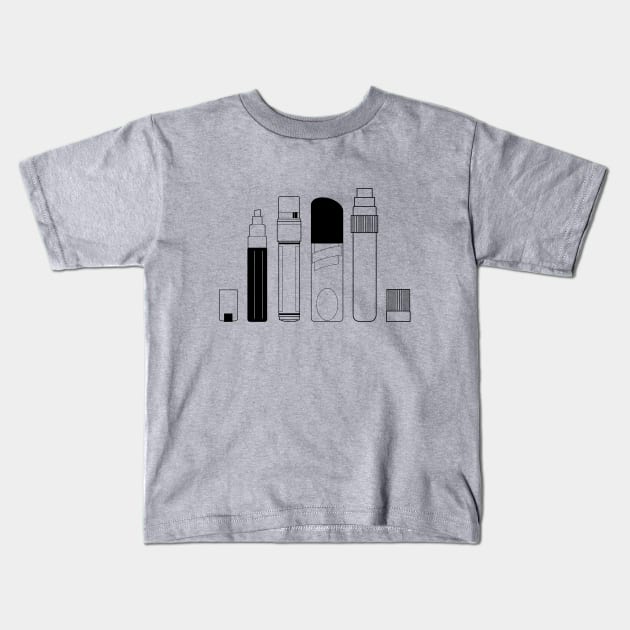 Tools of the trade Kids T-Shirt by Phixerizm